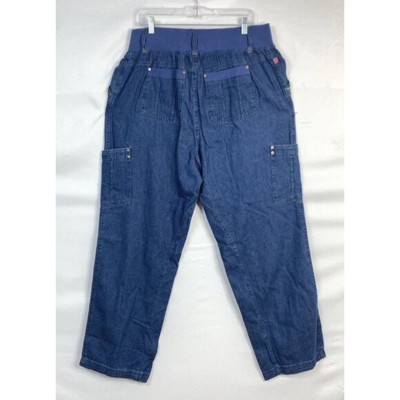 Woman Within NWOT Double Button Front Comfort Waist Cargo Jean Sz 20 Tall Womens - Picture 16 of 16